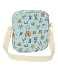 Borsa a Tracolla Disney Azzurro 16 x 18 x 4 cm