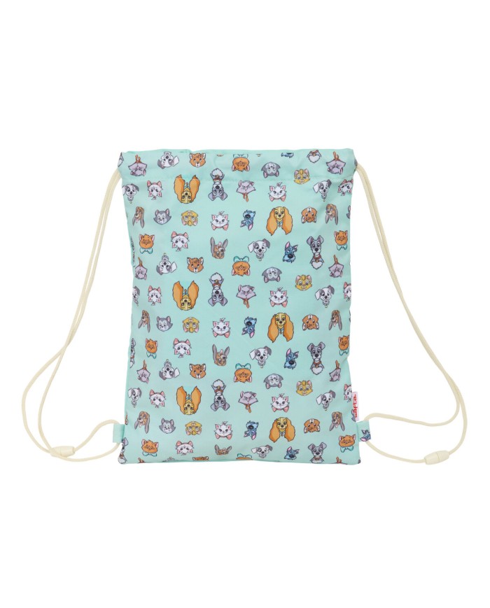 Zainetto con Cordini Azzurro 26 x 34 x 1 cm Zainetto con Cordini Azzurro 26 x 34 x 1 cm