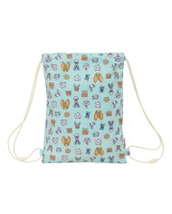 Zainetto con Cordini Azzurro 26 x 34 x 1 cm Zainetto con Cordini Azzurro 26 x 34 x 1 cm