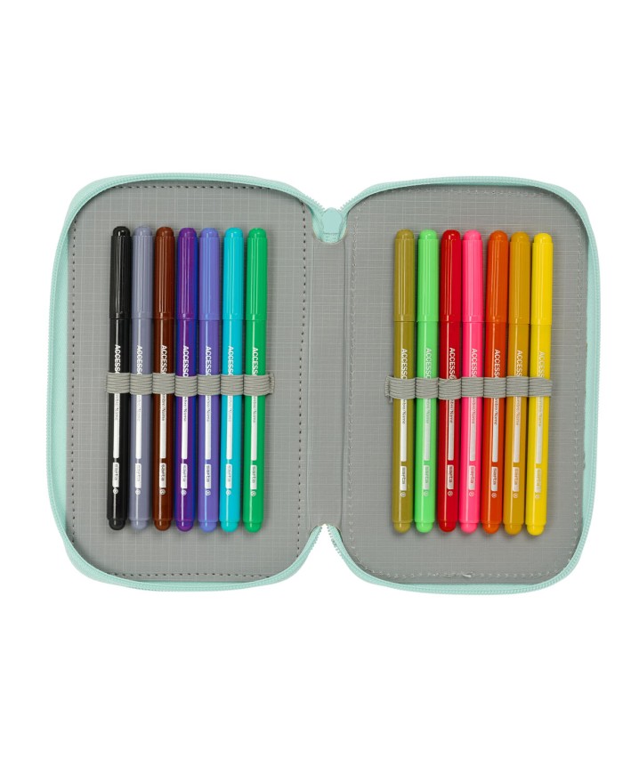 Astuccio per la Scuola con Accessori Disney Azzurro 12,5 x 19,5 x 5,5 cm 37 Pezzi Astuccio per la Scuola con Accessori Disney Azzurro 12,5 x 19,5 x 5,5 cm 37 Pezzi