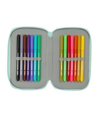 Astuccio per la Scuola con Accessori Disney Azzurro 12,5 x 19,5 x 5,5 cm 37 Pezzi Astuccio per la Scuola con Accessori Disney Azzurro 12,5 x 19,5 x 5,5 cm 37 Pezzi