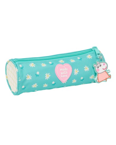 Necessaire Peppa Pig Pretty flowers Giallo Menta 20 x 7 x 7 cm
