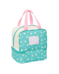 Portamerenda Peppa Pig Pretty flowers Giallo Menta 20 x 20 x 15 cm Portamerenda Peppa Pig Pretty flowers Giallo Menta 20 x 20 x 15 cm