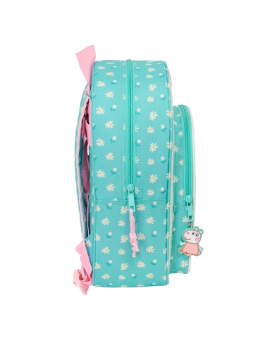 Zaino Scuola Peppa Pig Pretty flowers Giallo Menta 26 x 34 x 11 cm Zaino Scuola Peppa Pig Pretty flowers Giallo Menta 26 x 34 x 11 cm