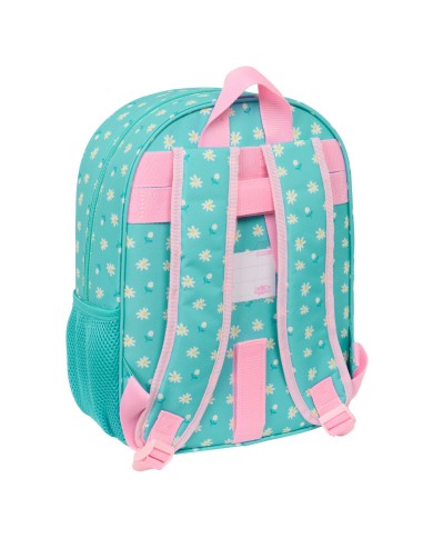 Zaino Scuola Peppa Pig Pretty flowers Giallo Menta 26 x 34 x 11 cm Zaino Scuola Peppa Pig Pretty flowers Giallo Menta 26 x 34 x 11 cm