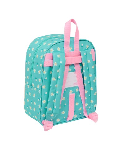 Zaino per Bambini Peppa Pig Pretty flowers Giallo Menta 22 x 27 x 10 cm Zaino per Bambini Peppa Pig Pretty flowers Giallo Menta 22 x 27 x 10 cm