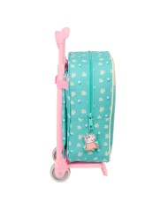Trolley per la Scuola Peppa Pig Pretty flowers Giallo Menta 22 x 27 x 10 cm Trolley per la Scuola Peppa Pig Pretty flowers Giallo Menta 22 x 27 x 10 cm