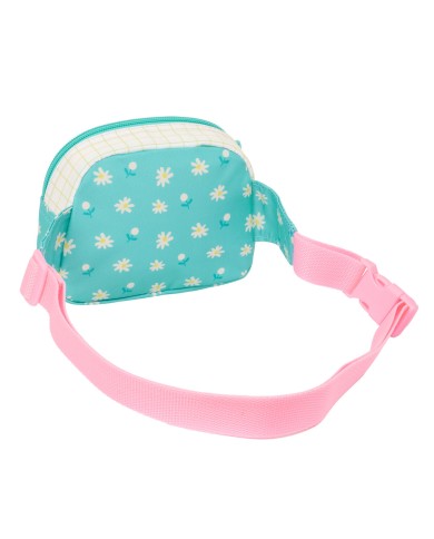 Marsupio Peppa Pig Pretty flowers Giallo Menta 14 x 11 x 4 cm Marsupio Peppa Pig Pretty flowers Giallo Menta 14 x 11 x 4 cm