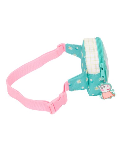 Marsupio Peppa Pig Pretty flowers Giallo Menta 14 x 11 x 4 cm Marsupio Peppa Pig Pretty flowers Giallo Menta 14 x 11 x 4 cm