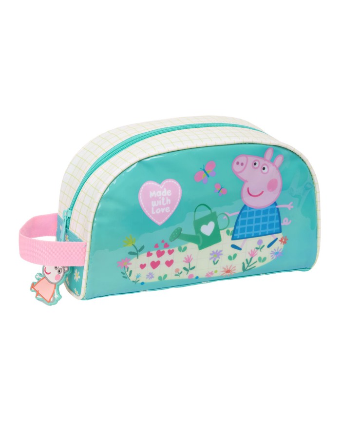 Necessaire da Viaggio Peppa Pig Pretty flowers Giallo Menta 26 x 16 x 9 cm Necessaire da Viaggio Peppa Pig Pretty flowers Giallo Menta 26 x 16 x 9 cm
