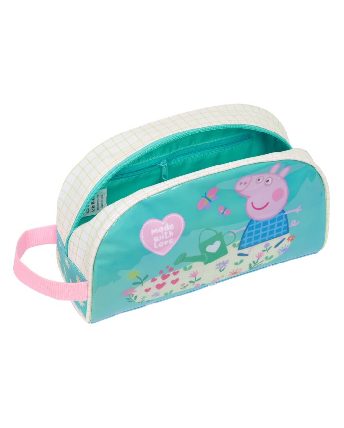 Necessaire da Viaggio Peppa Pig Pretty flowers Giallo Menta 26 x 16 x 9 cm Necessaire da Viaggio Peppa Pig Pretty flowers Giallo Menta 26 x 16 x 9 cm
