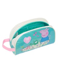 Necessaire da Viaggio Peppa Pig Pretty flowers Giallo Menta 26 x 16 x 9 cm Necessaire da Viaggio Peppa Pig Pretty flowers Giallo Menta 26 x 16 x 9 cm