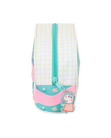 Necessaire da Viaggio Peppa Pig Pretty flowers Giallo Menta 26 x 16 x 9 cm Necessaire da Viaggio Peppa Pig Pretty flowers Giallo Menta 26 x 16 x 9 cm