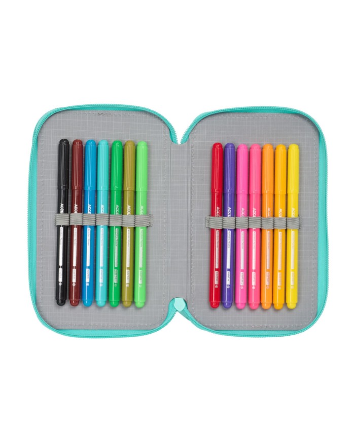 Astuccio per la Scuola con Accessori Peppa Pig Pretty flowers Giallo Menta 12.5 x 19.5 x 4 cm 29 Pezzi Astuccio per la Scuola con Accessori Peppa Pig Pretty flowers Giallo Menta 12.5 x 19.5 x 4 cm 29 Pezzi