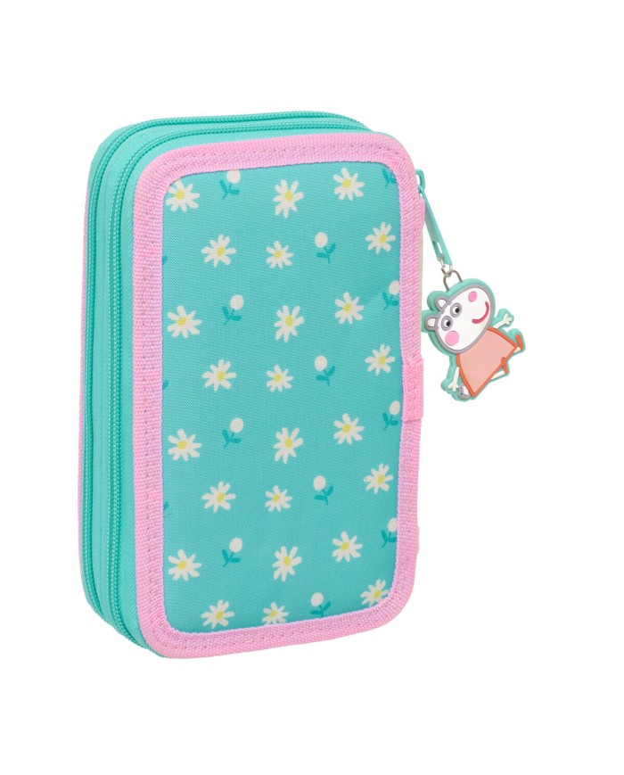 Astuccio per la Scuola con Accessori Peppa Pig Pretty flowers Giallo Menta 12.5 x 19.5 x 4 cm 29 Pezzi Astuccio per la Scuola con Accessori Peppa Pig Pretty flowers Giallo Menta 12.5 x 19.5 x 4 cm 29 Pezzi