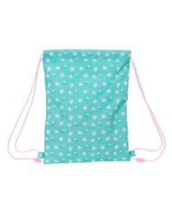 Zainetto con Cordini Peppa Pig Pretty flowers Giallo Menta 26 x 34 x 1 cm