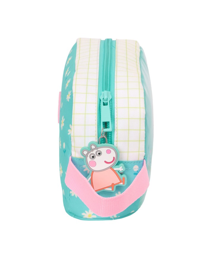 Portamerenda Termico Peppa Pig Pretty flowers Giallo Menta 21,5 x 12 x 6,5 cm Portamerenda Termico Peppa Pig Pretty flowers Giallo Menta 21,5 x 12 x 6,5 cm
