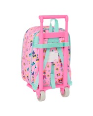 Trolley per la Scuola SuperKitties Rosa Turchese 22 x 27 x 10 cm Trolley per la Scuola SuperKitties Rosa Turchese 22 x 27 x 10 cm