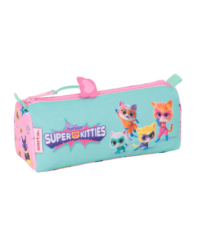 Necessaire SuperKitties Rosa Turchese 21 x 8 x 7 cm Necessaire SuperKitties Rosa Turchese 21 x 8 x 7 cm