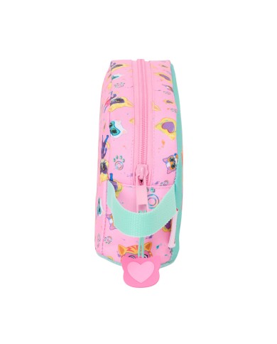 Necessaire SuperKitties Rosa Turchese 21,5 x 12 x 6,5 cm