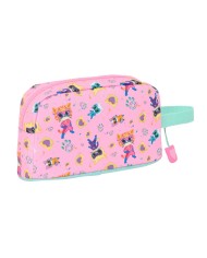 Necessaire SuperKitties Rosa Turchese 21,5 x 12 x 6,5 cm Necessaire SuperKitties Rosa Turchese 21,5 x 12 x 6,5 cm