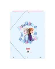 Raccoglitore ad anelli Frozen Ice magic Azzurro A4 26 x 33.5 x 2.5 cm