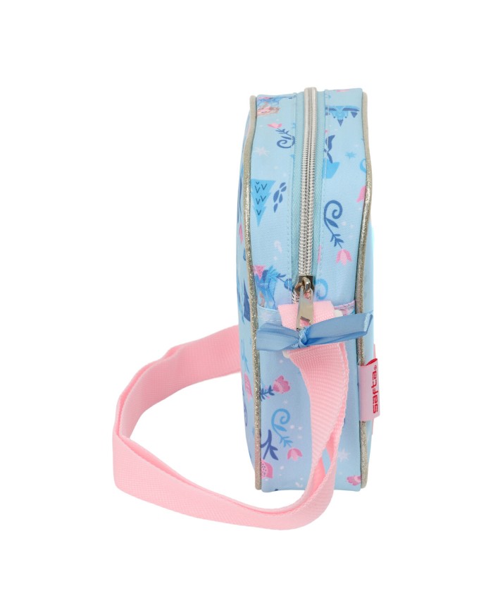 Borsa a Tracolla Frozen Ice magic Azzurro 16 x 18 x 4 cm