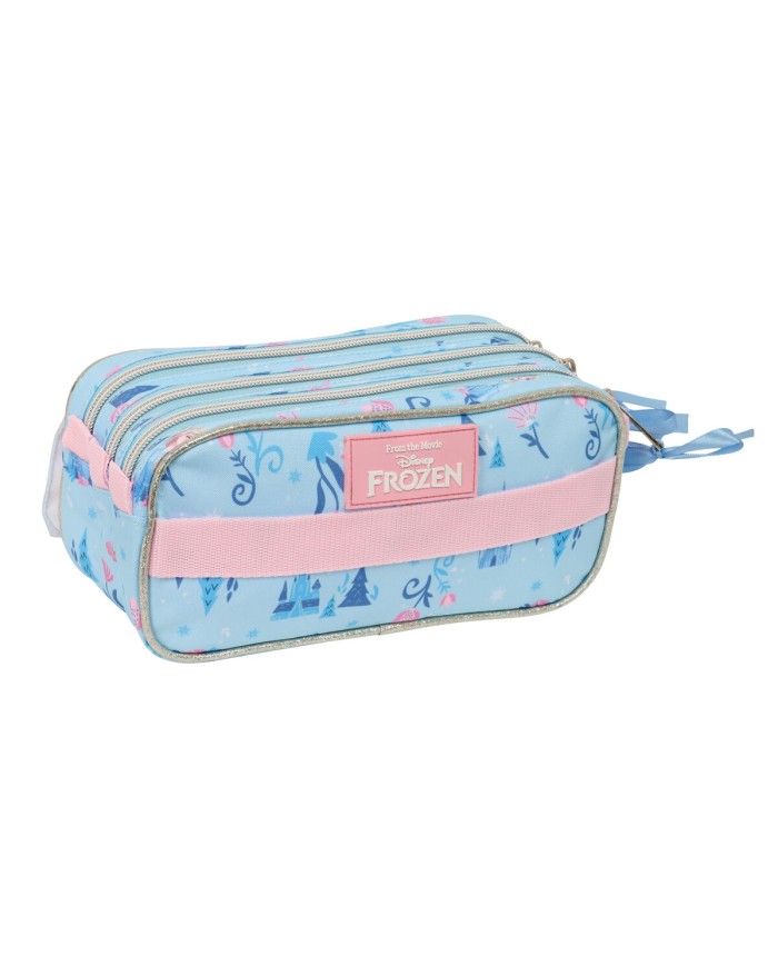 Portaoggetti Triplo Frozen Ice magic Azzurro Chiaro 21,5 x 10 x 8 cm Portaoggetti Triplo Frozen Ice magic Azzurro Chiaro 21,5 x 10 x 8 cm