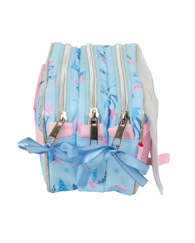 Portaoggetti Triplo Frozen Ice magic Azzurro Chiaro 21,5 x 10 x 8 cm