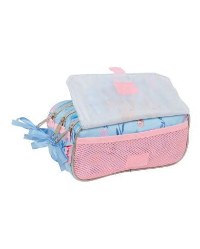 Portaoggetti Triplo Frozen Ice magic Azzurro Chiaro 21,5 x 10 x 8 cm