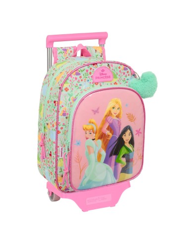 Trolley per la Scuola Disney Princess Bloom Verde Rosa 26 x 11 x 67 cm 26 x 34 x 11 cm Trolley per la Scuola Disney Princess Bloom Verde Rosa 26 x 11 x 67 cm 26 x 34 x 11 cm