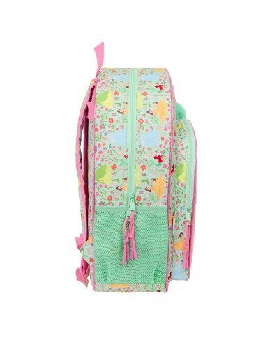 Zaino Scuola Disney Princess Bloom Verde Rosa 33 x 42 x 14 cm Zaino Scuola Disney Princess Bloom Verde Rosa 33 x 42 x 14 cm