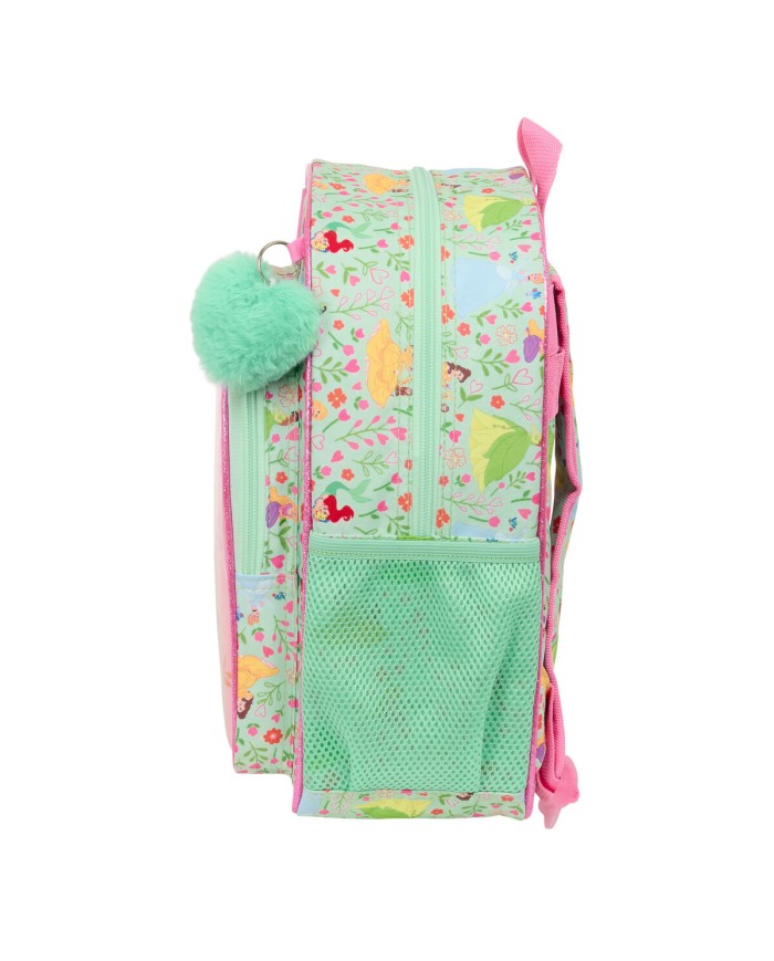 Zaino Scuola Disney Princess Bloom Rosa Acquamarina 26 x 34 x 11 cm Zaino Scuola Disney Princess Bloom Rosa Acquamarina 26 x 34 x 11 cm