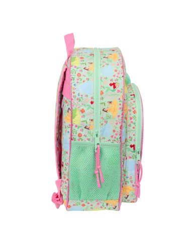 Zaino Scuola Disney Princess Bloom Verde Rosa 32 x 38 x 12 cm Zaino Scuola Disney Princess Bloom Verde Rosa 32 x 38 x 12 cm