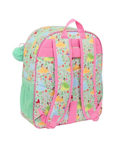 Zaino Scuola Disney Princess Bloom Verde Rosa 32 x 38 x 12 cm Zaino Scuola Disney Princess Bloom Verde Rosa 32 x 38 x 12 cm