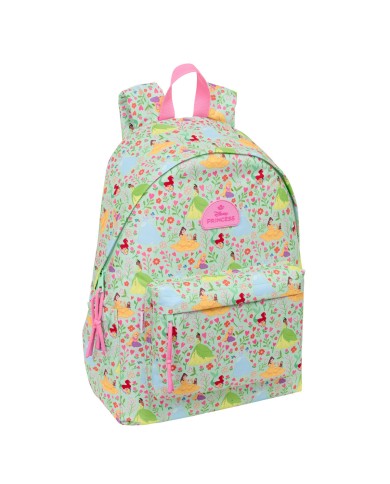 Zaino Scuola Disney Princess Bloom Verde Rosa 31 x 43 x 13 cm Zaino Scuola Disney Princess Bloom Verde Rosa 31 x 43 x 13 cm