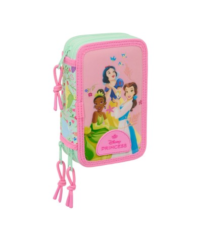 Astuccio per la Scuola con Accessori Disney Princess Bloom Rosa Acquamarina 12,5 x 19,5 x 5,5 cm 37 Pezzi Astuccio per la Scuola con Accessori Disney Princess Bloom Rosa Acquamarina 12,5 x 19,5 x 5,5 cm 37 Pezzi