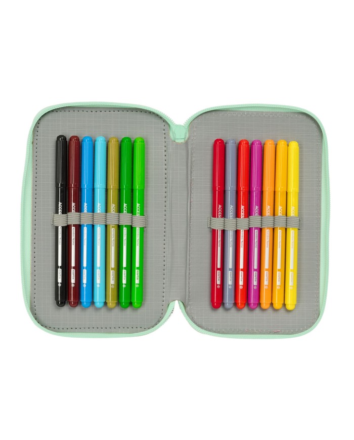 Astuccio per la Scuola con Accessori Disney Princess Bloom Rosa Acquamarina 12,5 x 19,5 x 5,5 cm 37 Pezzi Astuccio per la Scuola con Accessori Disney Princess Bloom Rosa Acquamarina 12,5 x 19,5 x 5,5 cm 37 Pezzi