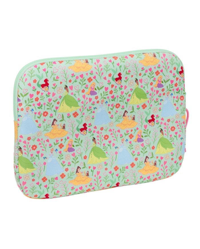 Custodia per Portatile Disney Princess Bloom Verde Rosa 15,6'' 39,5 x 27,5 x 3,5 cm Custodia per Portatile Disney Princess Bloom Verde Rosa 15,6'' 39,5 x 27,5 x 3,5 cm