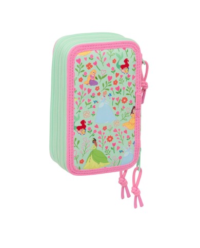 Astuccio per la Scuola con Accessori Disney Princess Bloom Rosa Acquamarina 12,5 x 19,5 x 5,5 cm 37 Pezzi Astuccio per la Scuola con Accessori Disney Princess Bloom Rosa Acquamarina 12,5 x 19,5 x 5,5 cm 37 Pezzi