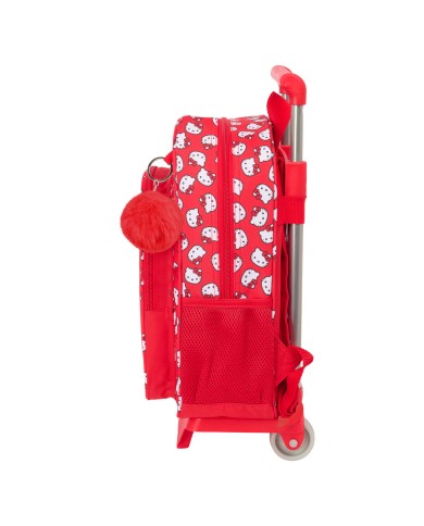 Trolley per la Scuola Hello Kitty Iconic Bianco Rosso 26 x 11 x 67 cm 26 x 34 x 11 cm Trolley per la Scuola Hello Kitty Iconic Bianco Rosso 26 x 11 x 67 cm 26 x 34 x 11 cm