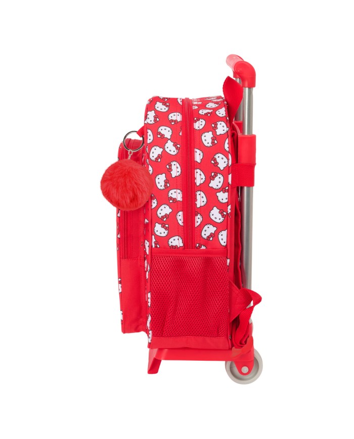 Trolley per la Scuola Hello Kitty Iconic Bianco Rosso 26 x 11 x 67 cm 26 x 34 x 11 cm Trolley per la Scuola Hello Kitty Iconic Bianco Rosso 26 x 11 x 67 cm 26 x 34 x 11 cm
