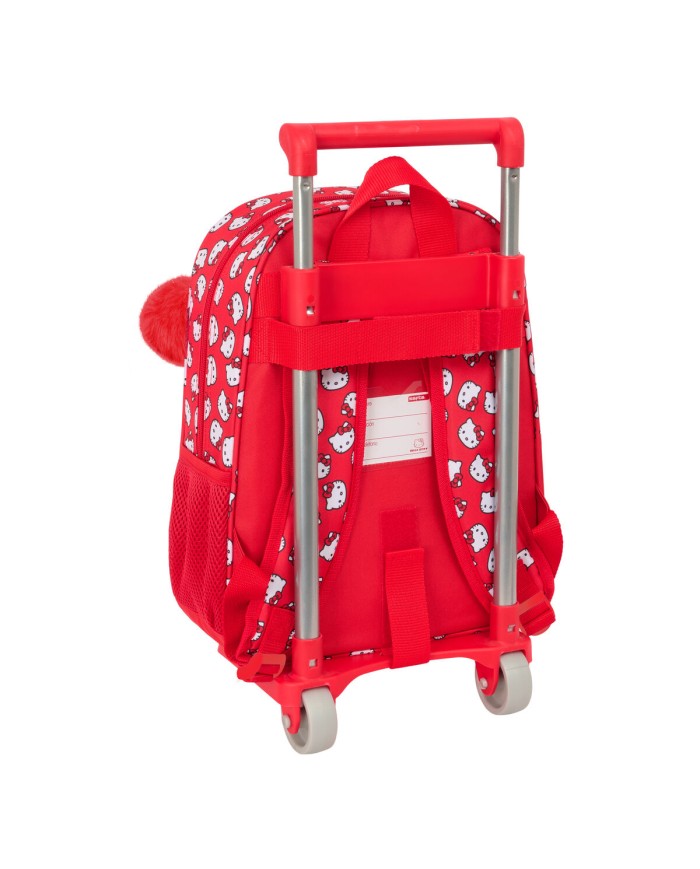 Trolley per la Scuola Hello Kitty Iconic Bianco Rosso 26 x 11 x 67 cm 26 x 34 x 11 cm Trolley per la Scuola Hello Kitty Iconic Bianco Rosso 26 x 11 x 67 cm 26 x 34 x 11 cm