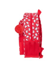Zaino Scuola Hello Kitty Iconic Bianco Rosso 26 x 34 x 11 cm Zaino Scuola Hello Kitty Iconic Bianco Rosso 26 x 34 x 11 cm