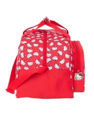 Borsa da Palestra Hello Kitty Iconic Bianco Rosso 40 x 24 x 23 cm Borsa da Palestra Hello Kitty Iconic Bianco Rosso 40 x 24 x 23 cm