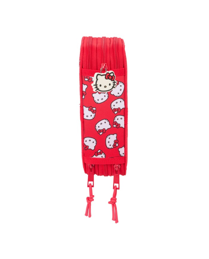 Plumier Triplo Hello Kitty Iconic Bianco Rosso 12,5 x 19,5 x 5,5 cm 37 Pezzi Plumier Triplo Hello Kitty Iconic Bianco Rosso 12,5 x 19,5 x 5,5 cm 37 Pezzi
