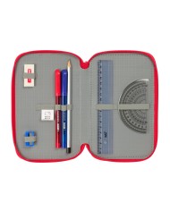 Plumier Triplo Hello Kitty Iconic Bianco Rosso 12,5 x 19,5 x 5,5 cm 37 Pezzi Plumier Triplo Hello Kitty Iconic Bianco Rosso 12,5 x 19,5 x 5,5 cm 37 Pezzi