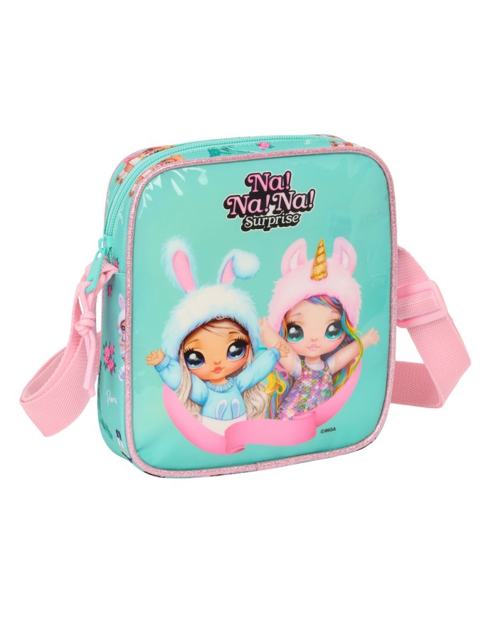 Borsa a Tracolla Na!Na!Na! Surprise Bunny Rosa Turchese 16 x 18 x 4 cm