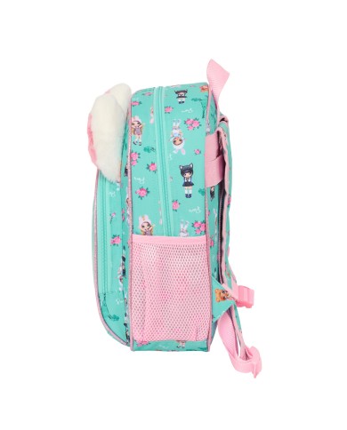 Zaino Scuola Na!Na!Na! Surprise Bunny Rosa Turchese 28 x 34 x 10 cm Zaino Scuola Na!Na!Na! Surprise Bunny Rosa Turchese 28 x 34 x 10 cm