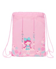 Zainetto con Cordini Minnie Mouse Naive Rosa 26 x 34 x 1 cm